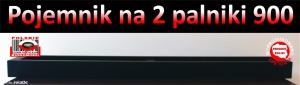 Pojemnik z dwoma palnikami 900