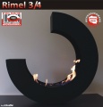 Biokominek model Rimel 3/4 produkcji polskiebiokominki.pl