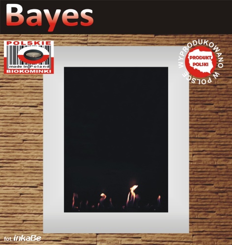Biokominek model Bayes Top Inox produkcji polskiebiokominki.pl