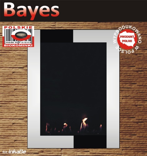 Biokominek model Bayes Top Inox LV produkcji polskiebiokominki.pl